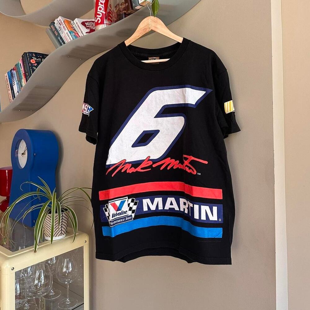 Vintage Mark Martin Valvoline NASCAR Shirt